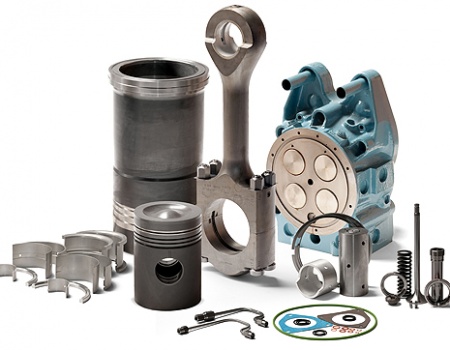 List of spare parts